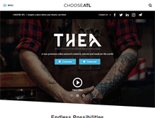 Tablet Screenshot of chooseatl.com